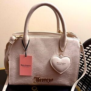 NWT Juicy Couture Ladylike Satchel Crossbody Purse